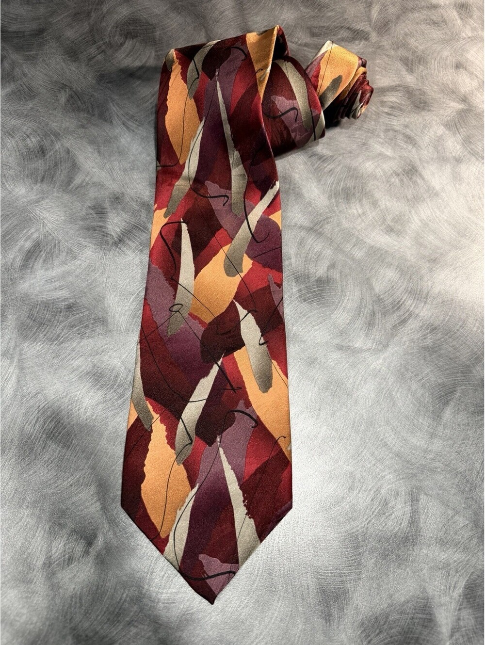 Jerry Garcia Big Bird Collection Forty Two 100% Silk 2006 Mens Neck Tie